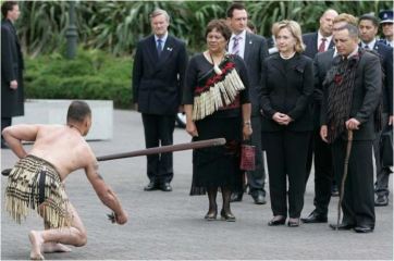 Good enough for official visits but not for the flag?