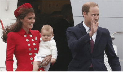 royal arrive in windy welly