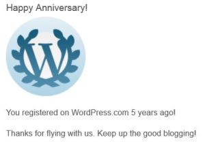 E2NZ.org has been blogging for 5 years