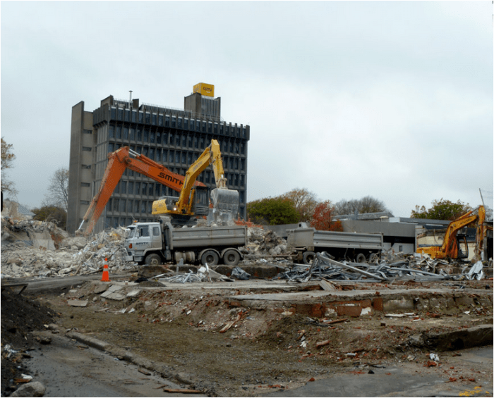 Christchurch demolition