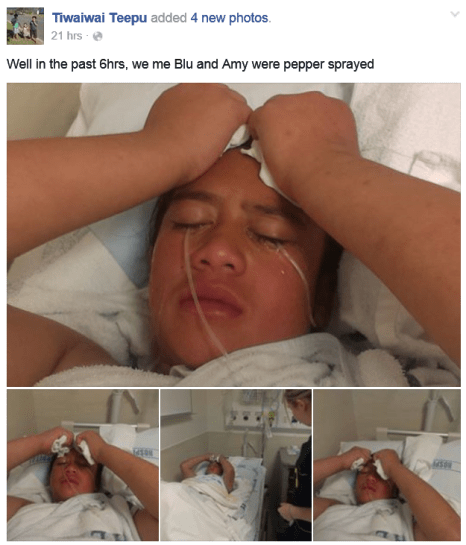10 year old amy pepper sprayed in NZ