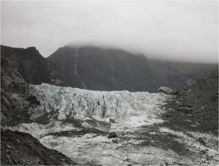 Fox glacier where 4 britons have died in helicopter crash