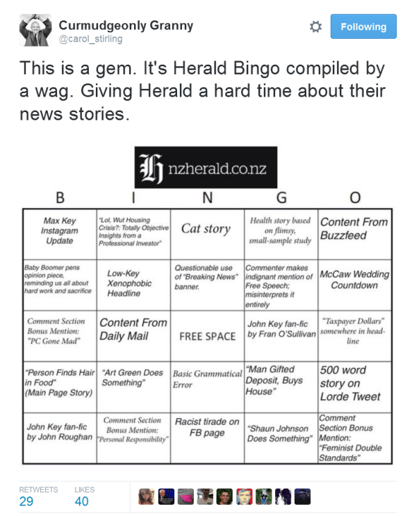 Herald Bingo