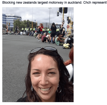 Josie Butler in Auckland