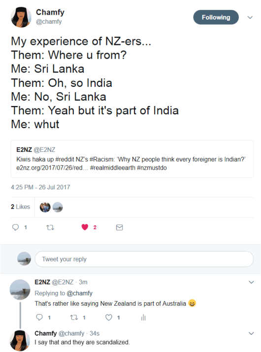 twitter response
